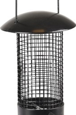 Flamingo f-110363 - Weather-Resistant Bird Feeding Silo with Perches
