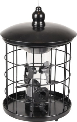 Flamingo f-110354 - Distributeur de Nourriture pour Oiseaux avec Silo Protecteur