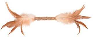 Flamingo f-561128 - Natural Matatabi Cat Toy with Feather Fun