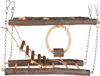 Flamingo f-110392 - Jannys Safe & Stimulating Bird Bridge Toy