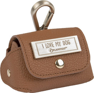 Flamingo f-520832 - Distributeur pour sacs à déjections Cognac