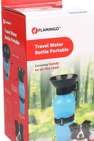 Flamingo f-520856 - Bouteille dEau Pratique pour Chiens en Voyage