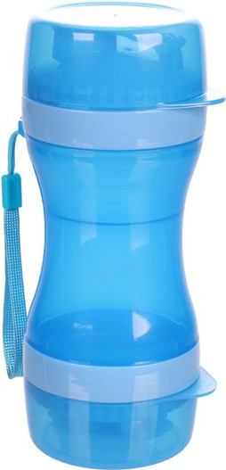 Flamingo f-520854 - Dual-Function Dog Travel Water and Food Bottle