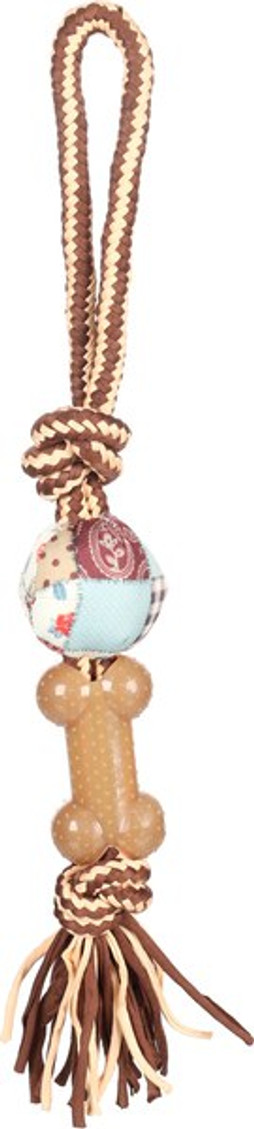 Flamingo f-521405 - Jouet Corde à tirer avec balle Mélange