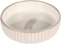 Flamingo f-210342 - Mylo Ceramic Guinea Pig Food and Water Bowl