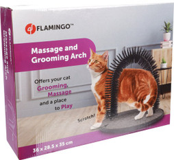 Flamingo f-561284 - Arche de Massage et Griffoir pour Chats