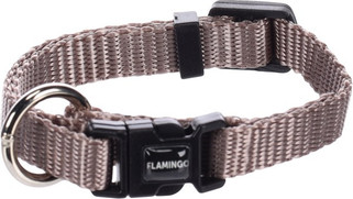 Flamingo f-521586 - Ziggi Adjustable Nylon Dog Collar with Safety Latch