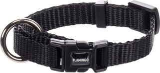 Flamingo f-521586 - Ziggi Adjustable Nylon Dog Collar with Safety Latch