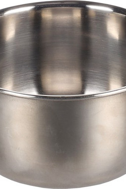 Flamingo f-110423 - Stainless Steel Parrot Cage Food and Water Bowl