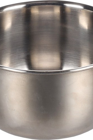 Flamingo f-110423 - Bol en Acier Inoxydable pour Perroquets en Cage