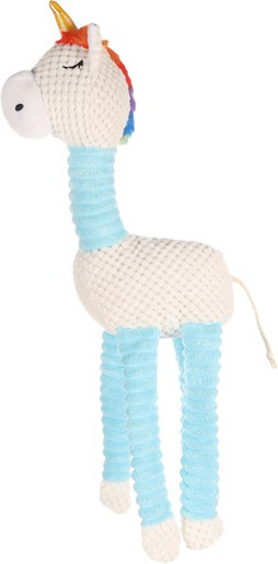 Flamingo f-521935 - Rasha the Happy Unicorn Dog Toy with Whistle