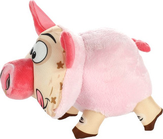 Flamingo f-521914 - Xido Peluche Cochon pour Chiens Curieux