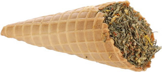 Flamingo f-210350 - Corne Gourmande pour Rongeurs et Soin Dentaire