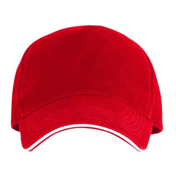 Claps 16025 - Peppa Stylish 5 Panel Cap with Contrast Sandwich