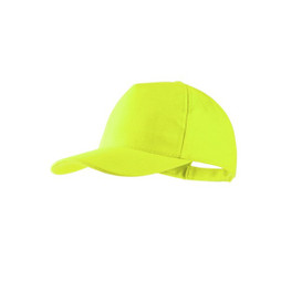 Claps 16028 - Pelosa Cappellino a Cinque Pannelli con Chiusura in Velcro
