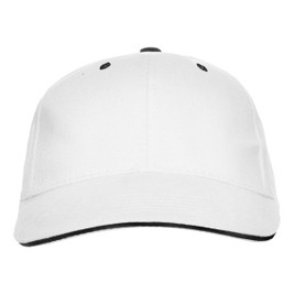 Claps 16034 - Pinki Stylish Six-Panel Contrast Sandwich Cap