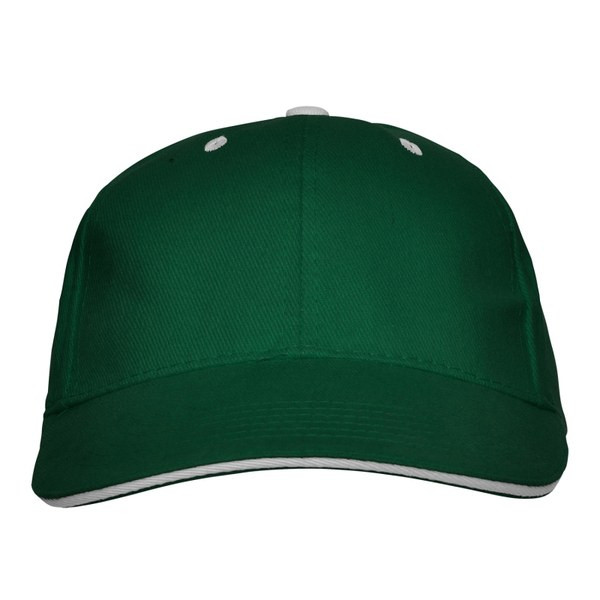 Claps 16034 - Pinki Stylish Six-Panel Contrast Sandwich Cap