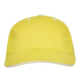 Claps 16034 - Pinki Cappellino Sandwich a Sei Pannelli con Contrasto