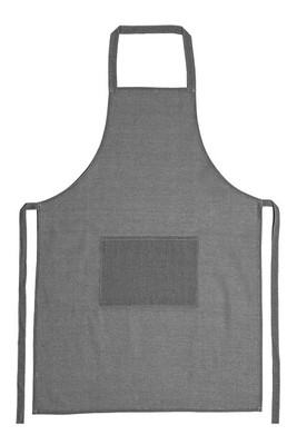 Claps 17241 - Sabbia Recycled Cotton Apron with Front Pocket