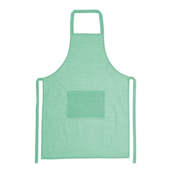 Claps 17241 - Sabbia Recycled Cotton Apron with Front Pocket