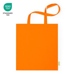 Claps 17513 - Monteforte Large Recycled Cotton Shopping Bag with Long Handles