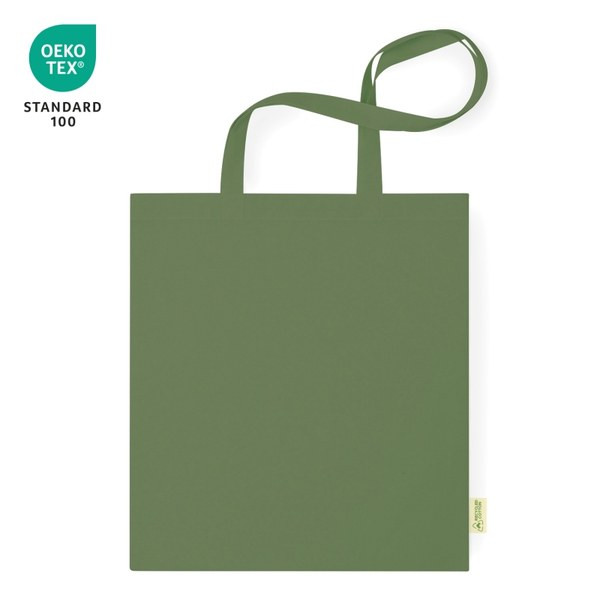 Claps 17513 - Monteforte Large Recycled Cotton Shopping Bag with Long Handles