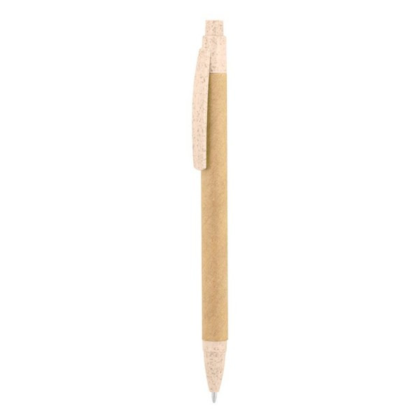 Claps 20285 - Salussola Eco-Friendly Ballpen with Cardboard and Wheat Fiber