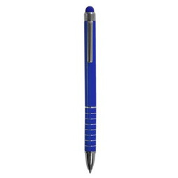 Claps 22172 - Carlino Lacquered Ballpoint Pen with Rubber Tip for Touch Screens