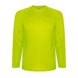 Roly R0415 - MONTECARLO L/S Technical Long-Sleeve Raglan T-Shirt MONTECARLO