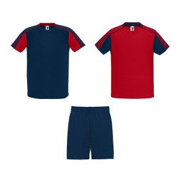 Roly R0525 - JUVE Ensemble Sport Unisexe avec 2 T-Shirts et Shorts