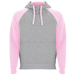 Roly R1058 - BADET Two-Tone Unisex Hoodie with Kangaroo Pocket