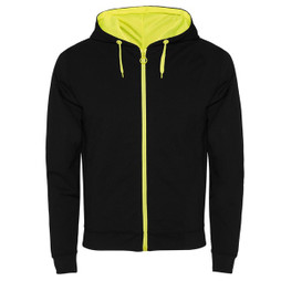 Roly R1105 - FUJI Fluorescerende Hættetrøje med Lynlås