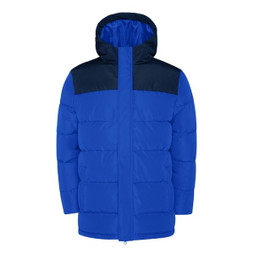 Roly R5075 - TALLIN Padded Jacket with Hood and Front Zipper