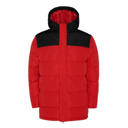 Roly R5075 - TALLIN Padded Jacket with Hood and Front Zipper