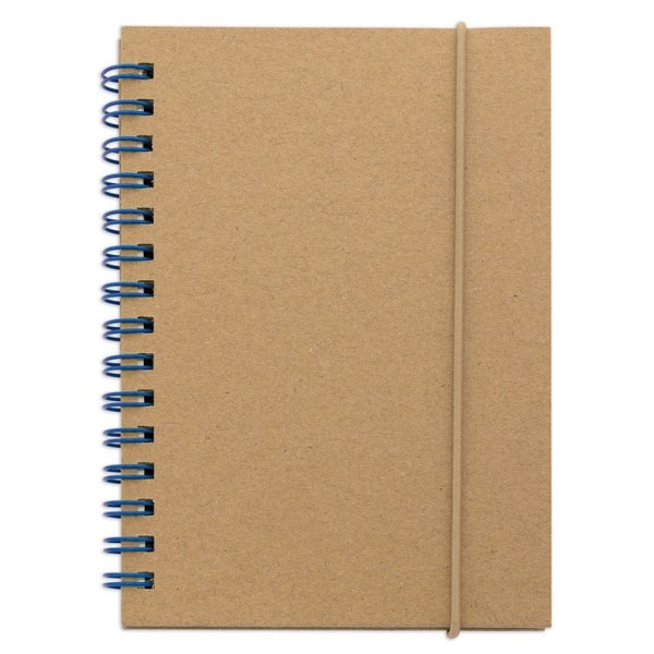 Claps 40257 - Wuhan A6 Notebook with Colored Spiral and Hard Cover