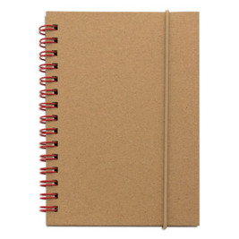 Claps 40257 - Wuhan A6 Notebook with Colored Spiral and Hard Cover