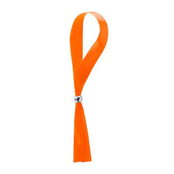 Claps 41144 - Saline Bracciale regolabile in poliestere con chiusura argento