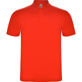 Roly R6632 - AUSTRAL Korte Mouwen Polo Shirt voor Heren met 3 Knopen