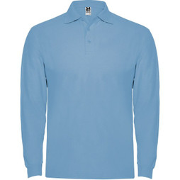 Roly R6635 - ESTRELLA L/S Polo à Manches Longues avec Col et Poignets Côtelés