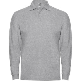 Roly R6635 - ESTRELLA L/S Long-Sleeve Polo Shirt with Ribbed Collar
