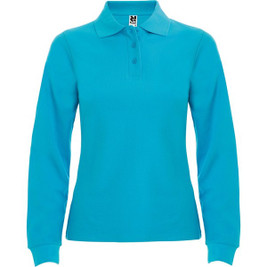 Roly R6636 - ESTRELLA WOMAN L/S Women’s Slim-Fit Long Sleeve Polo Shirt