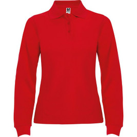 Roly R6636 - ESTRELLA WOMAN L/S Dames Slim-Fit Lange Mouw Polo Shirt