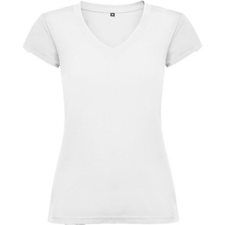 Roly R6646 - T-shirt Victoria à col en V et manches courtes pour femme