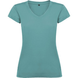 Roly R6646 - VICTORIA Slim-Fit V-Hals T-Shirt voor Dames