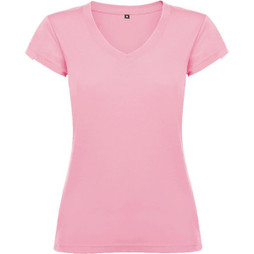 Roly R6646 - VICTORIA Damen Slim-Fit V-Ausschnitt T-Shirt