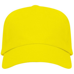 Roly R7041 - URANUS Verstelbare Katoenen 5-Panel Pet met Klittenband