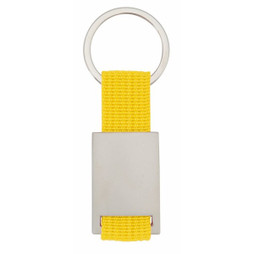Claps 46133 - Chemal Färgglad Polyester Nyckelring med Metall