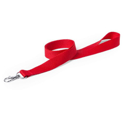 Claps 49032 - Robert Durable Polyester Lanyard with Metal Carabiner