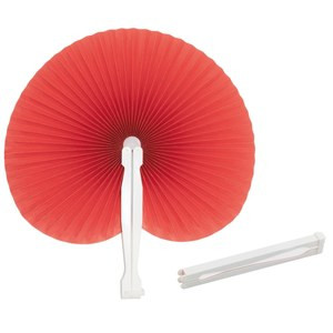 Claps 50059 - Yuko Éventails En Papier Pliables Colorés