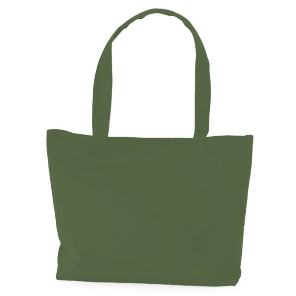 Claps 54065 - Ponzano Large Recycled Cotton Beach Bag with Pocket